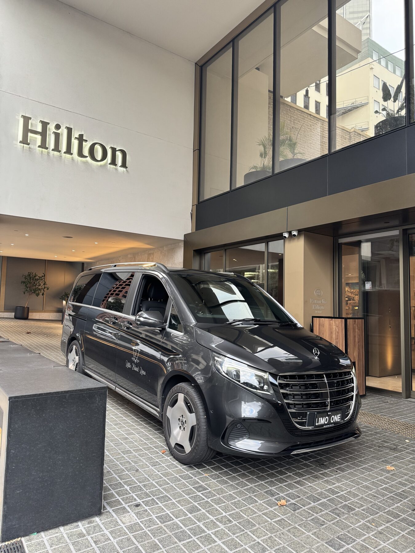 Little Black Limo guests and vehicles