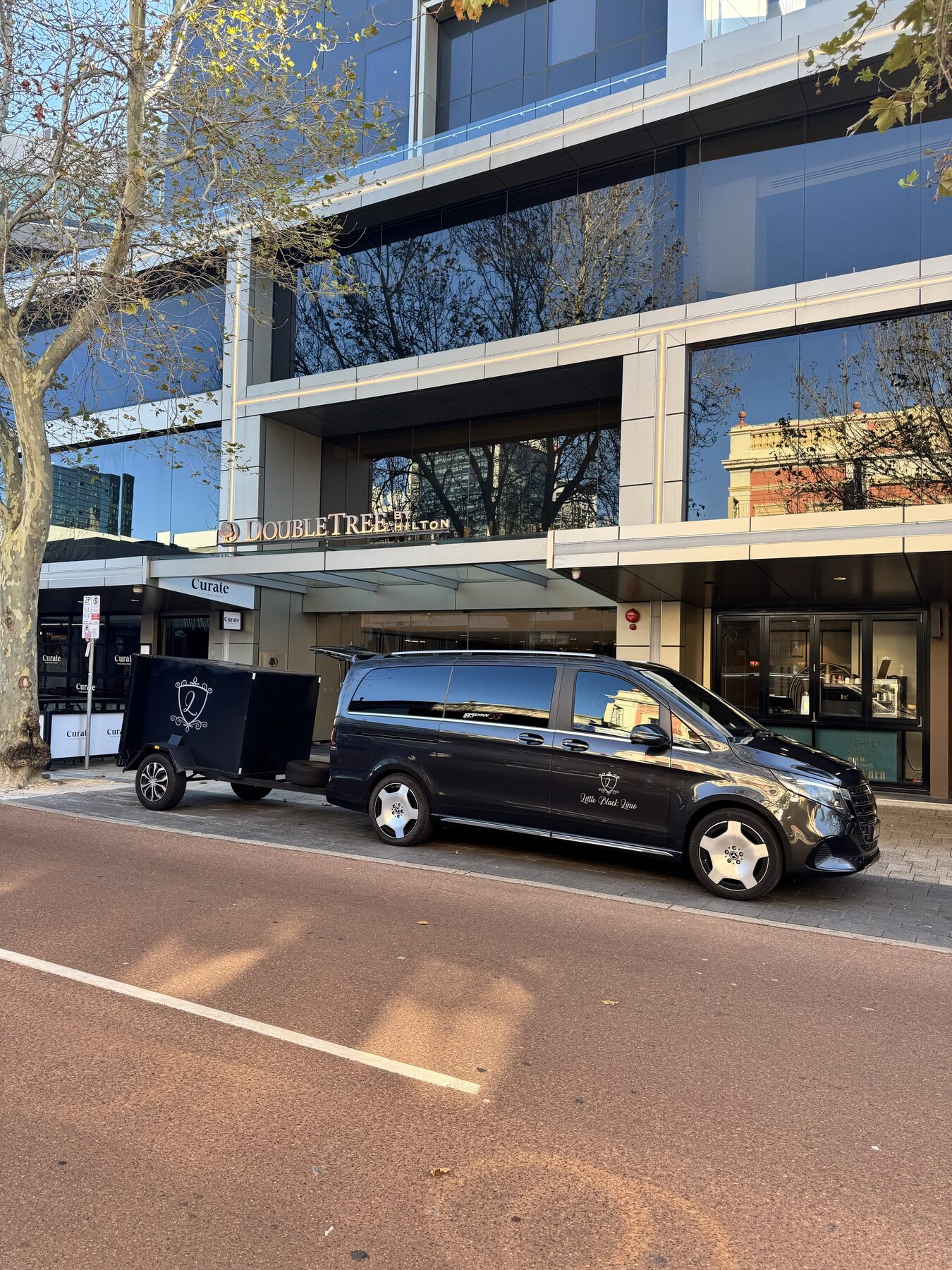 Little Black Limo guests and vehicles